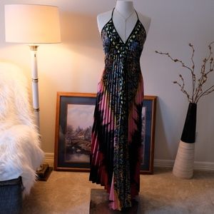 Beautiful Scarf Maxi Dress